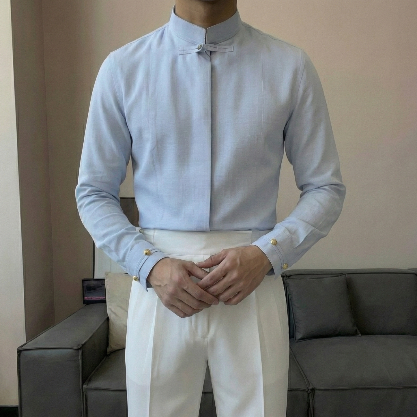 Ngu Than Collar Shirt