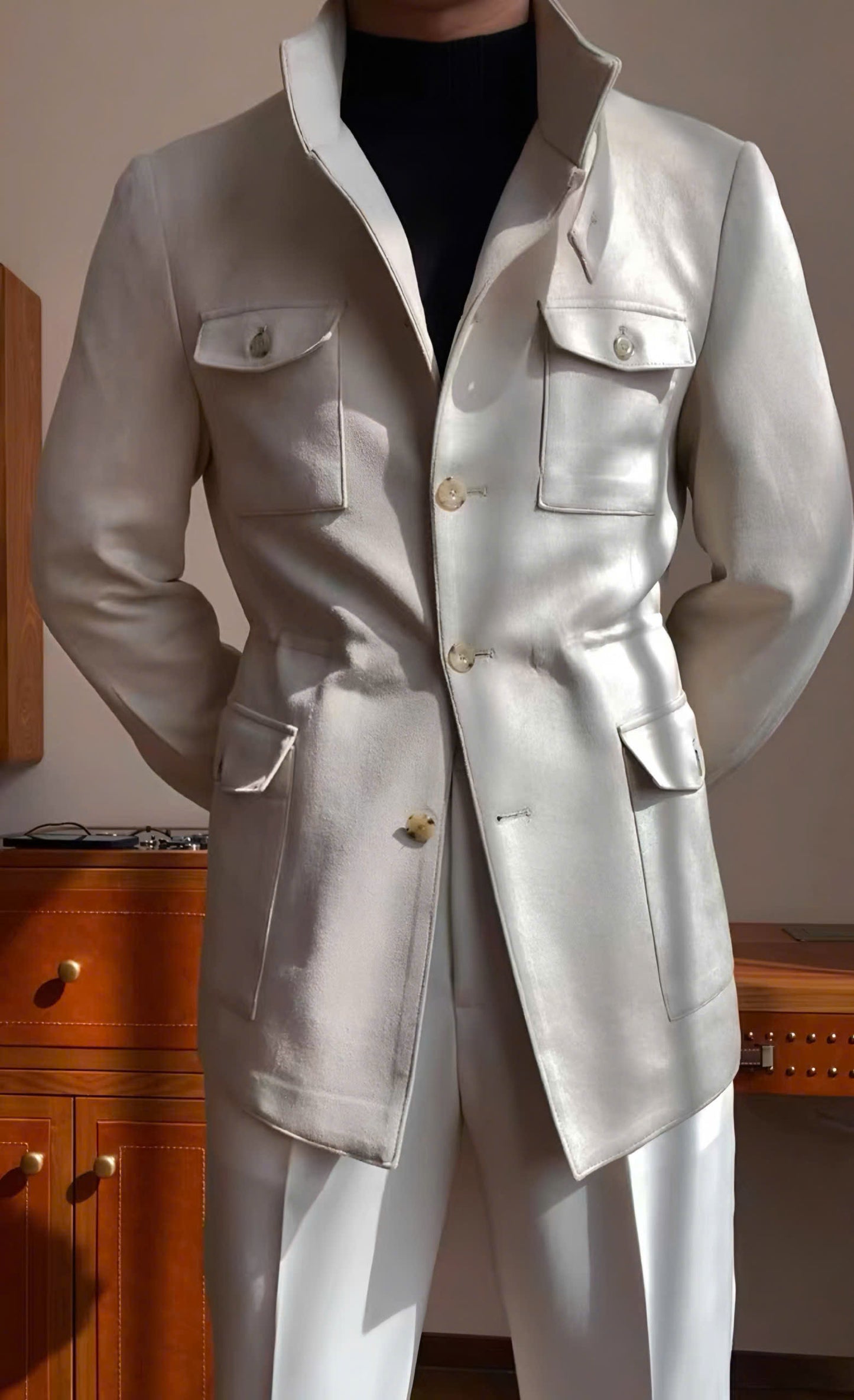 Suede Safari Jacket Season 2