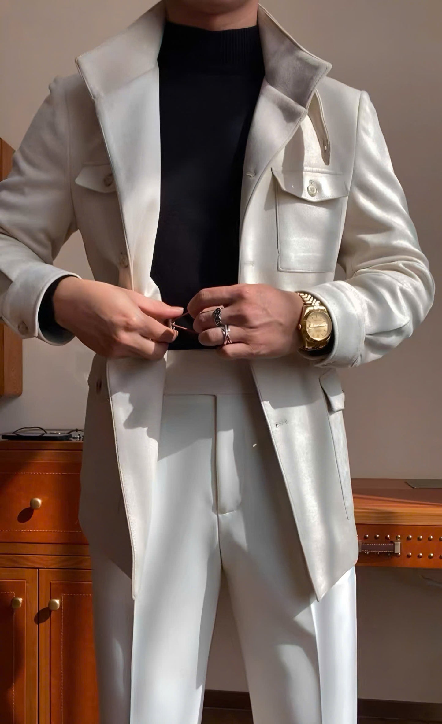 Suede Safari Jacket Season 2