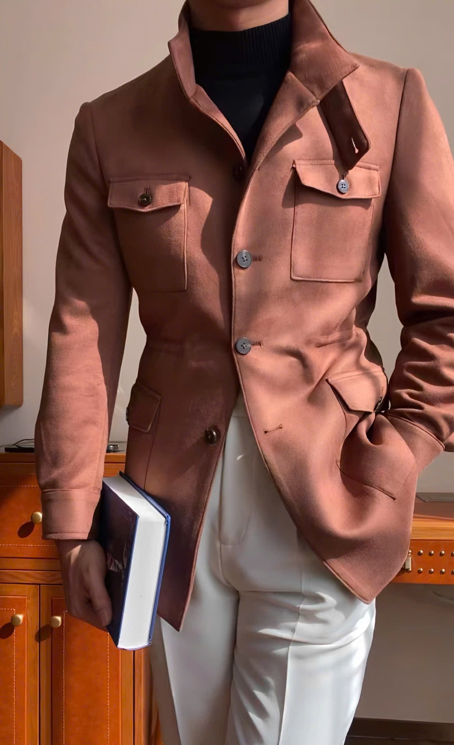 Suede Safari Jacket Season 2
