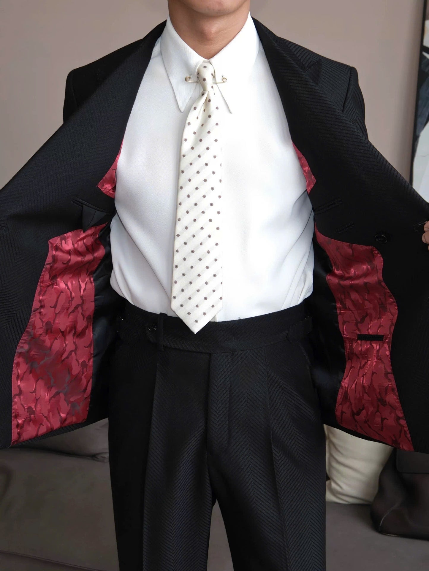 Vienna Herringbone Blazer