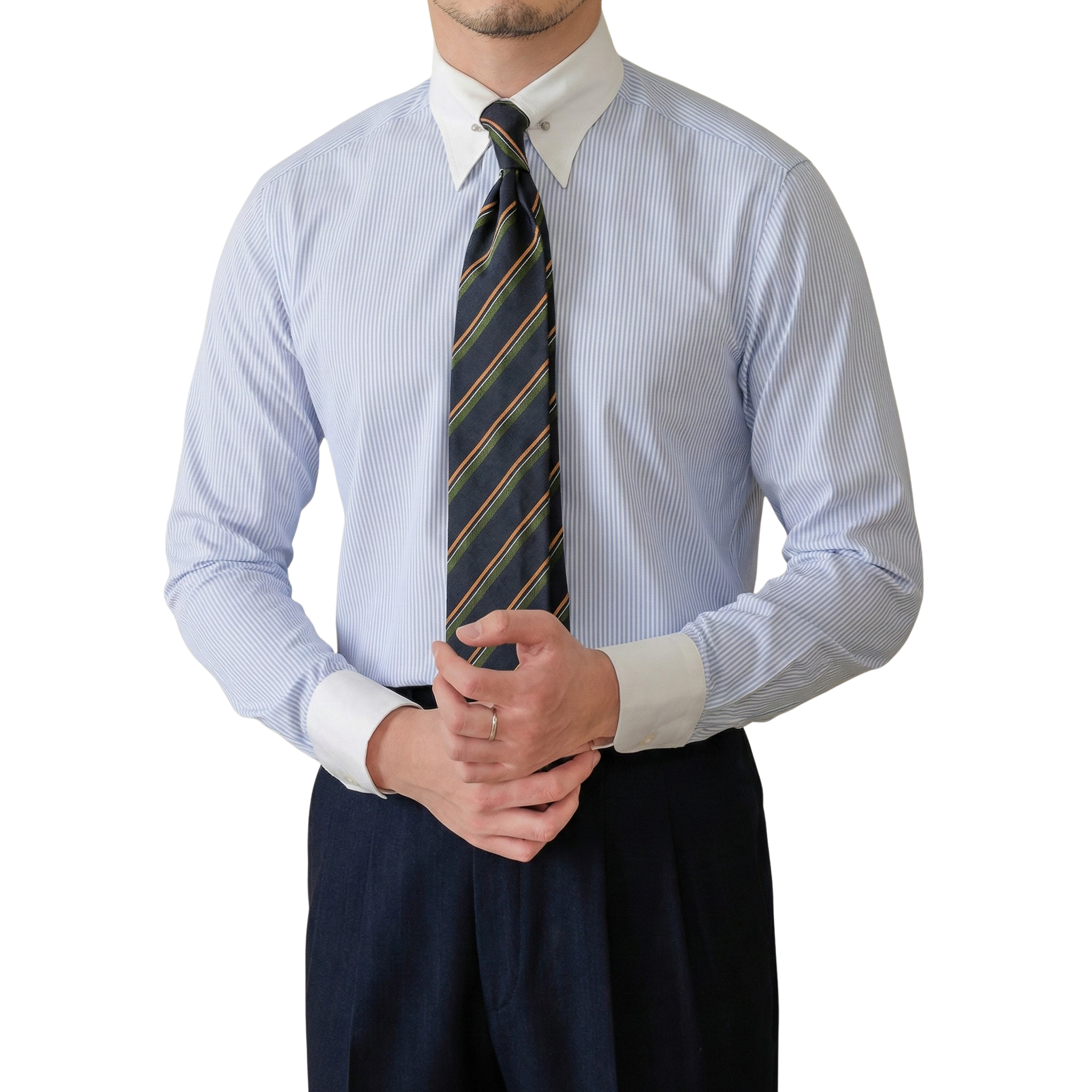 winchester dress shirt Winchester Collar Bar Shirt – HAROLD