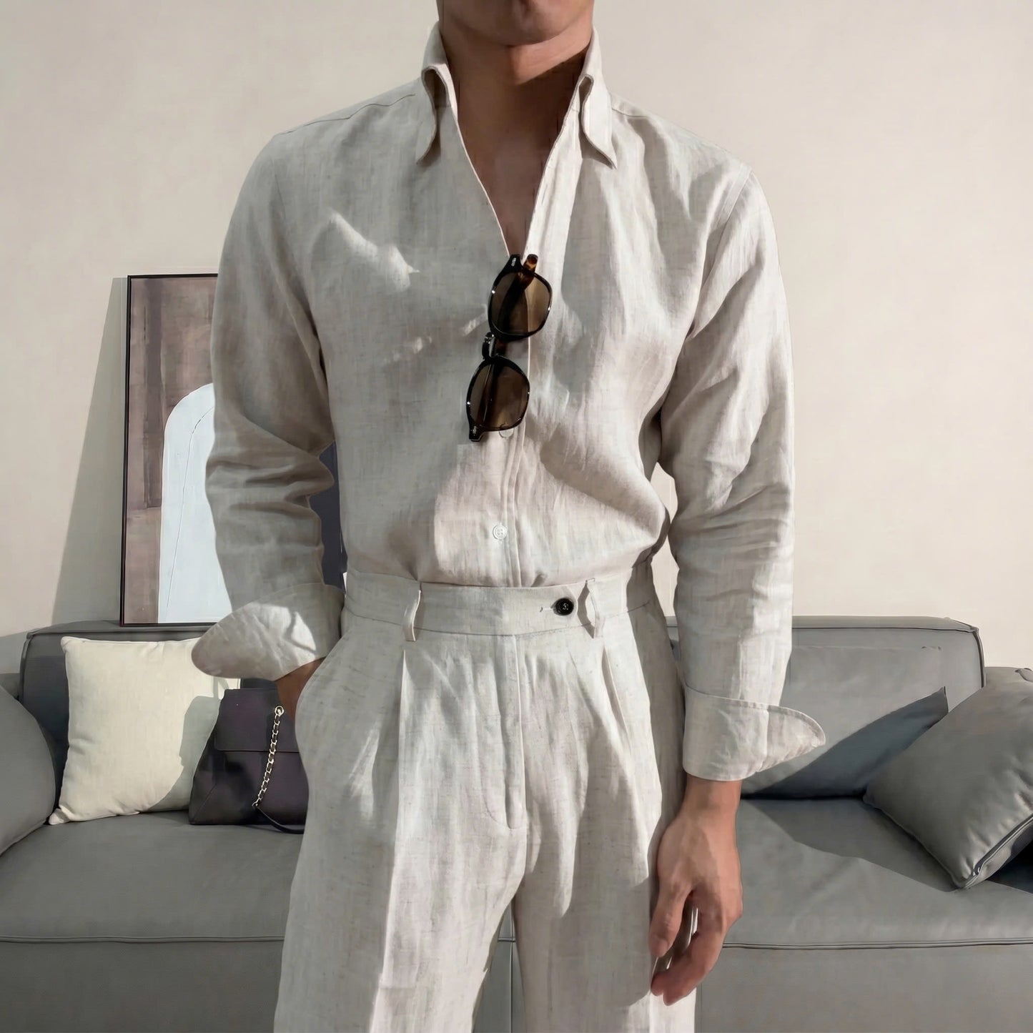 Como Linen Shirt