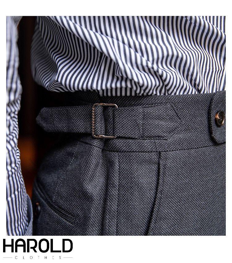 Three-Piece Charcoal Suit