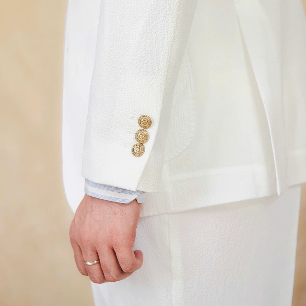 Roma Seersucker Blazer Season 2