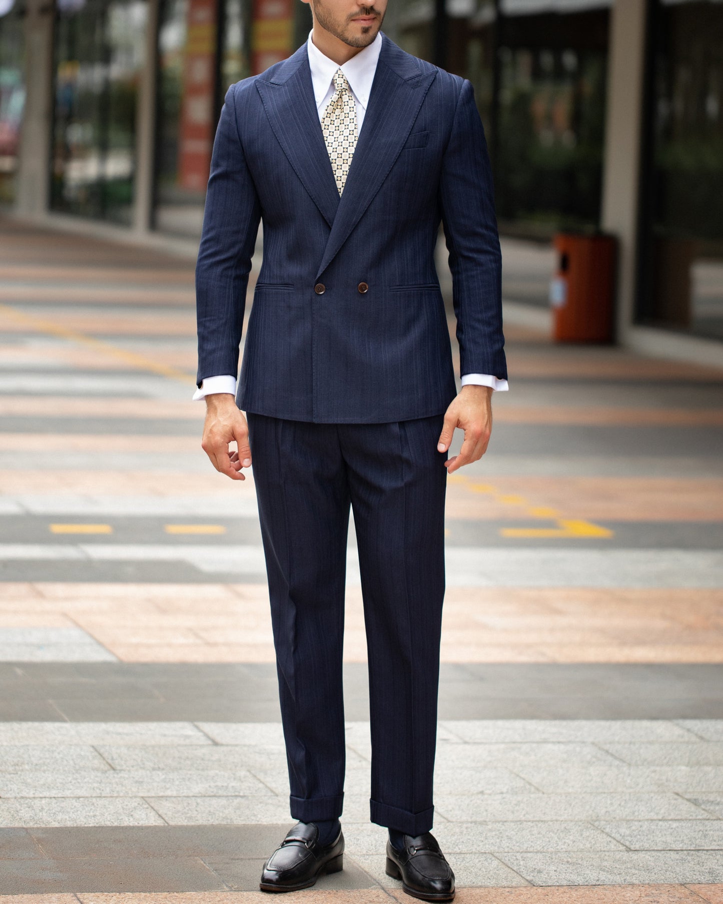 Navy Salzburg 2x1 Suit (Includes: Jacket + Trousers)