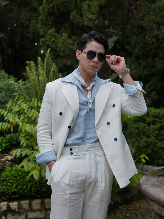 White Groom Suit – When Elegance Takes the Spotlight on Your Big Day