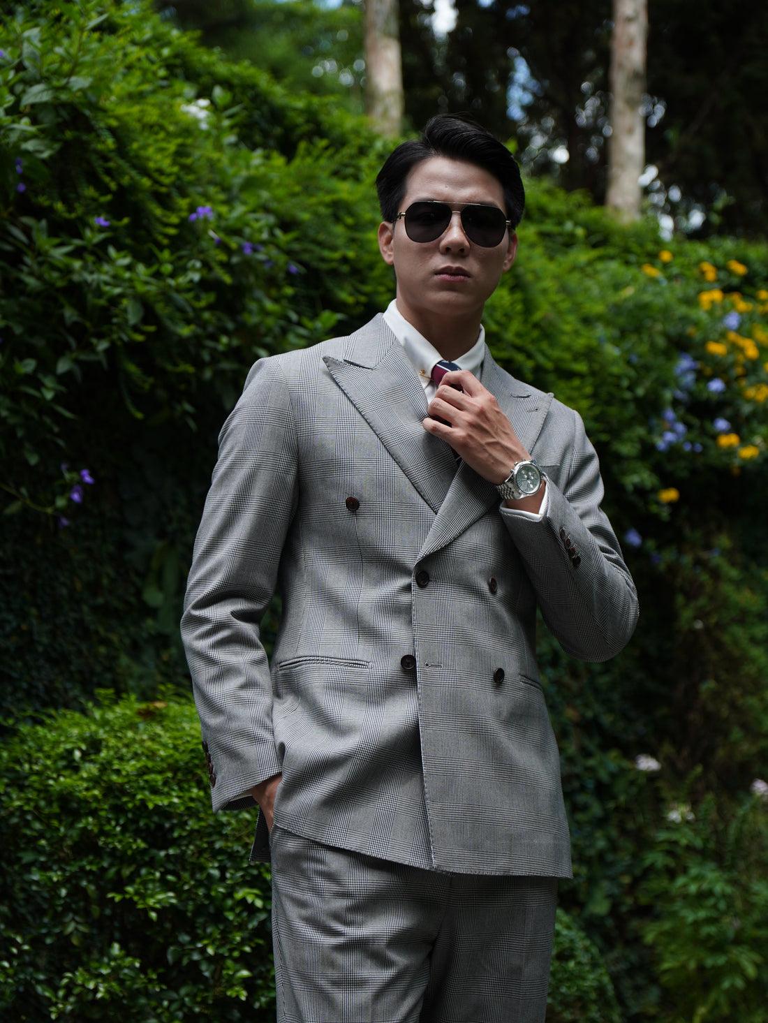 Discover the Striped Suit for Men in Ho Chi Minh City – A Symbol of Power and Timeless Taste