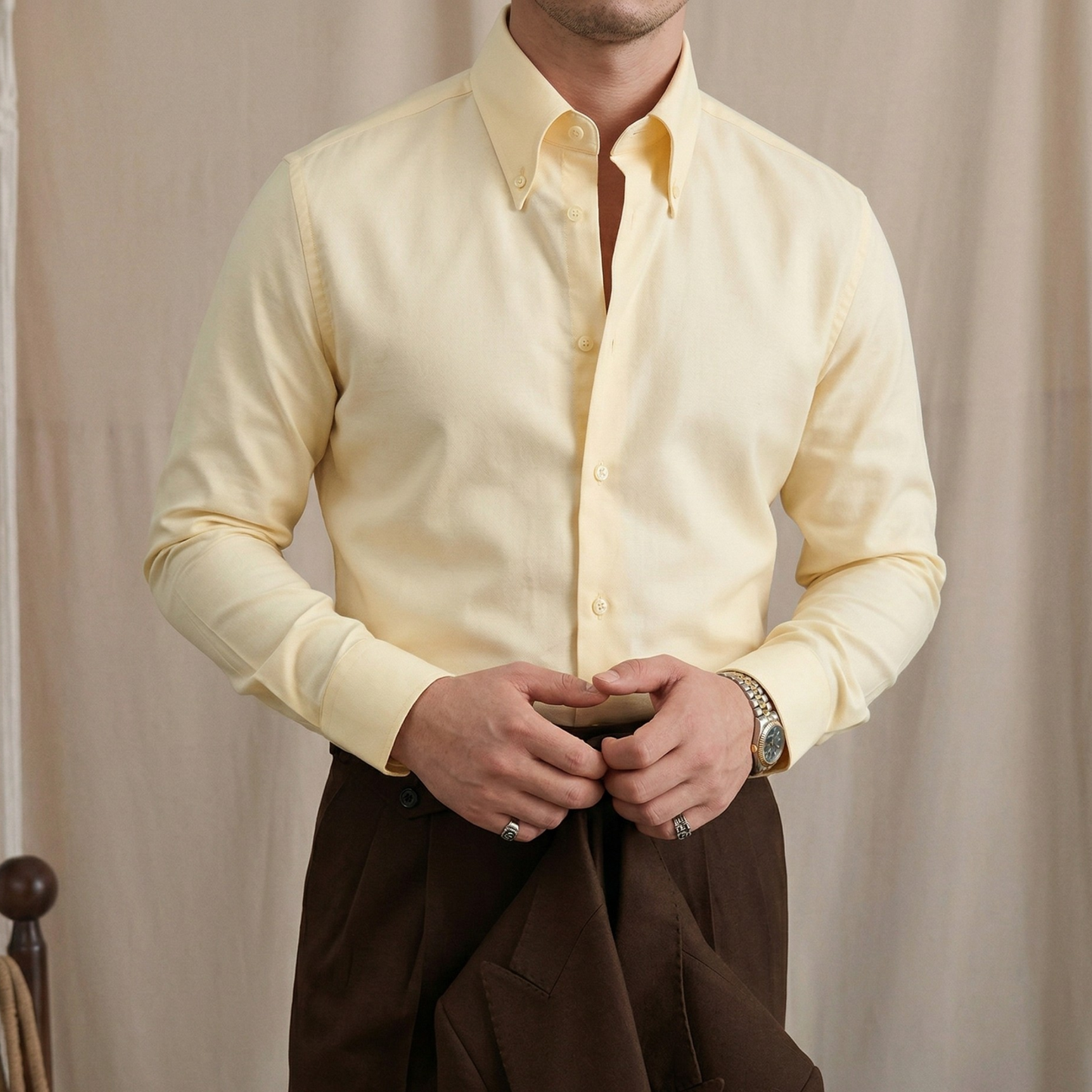 Point Collar Shirt