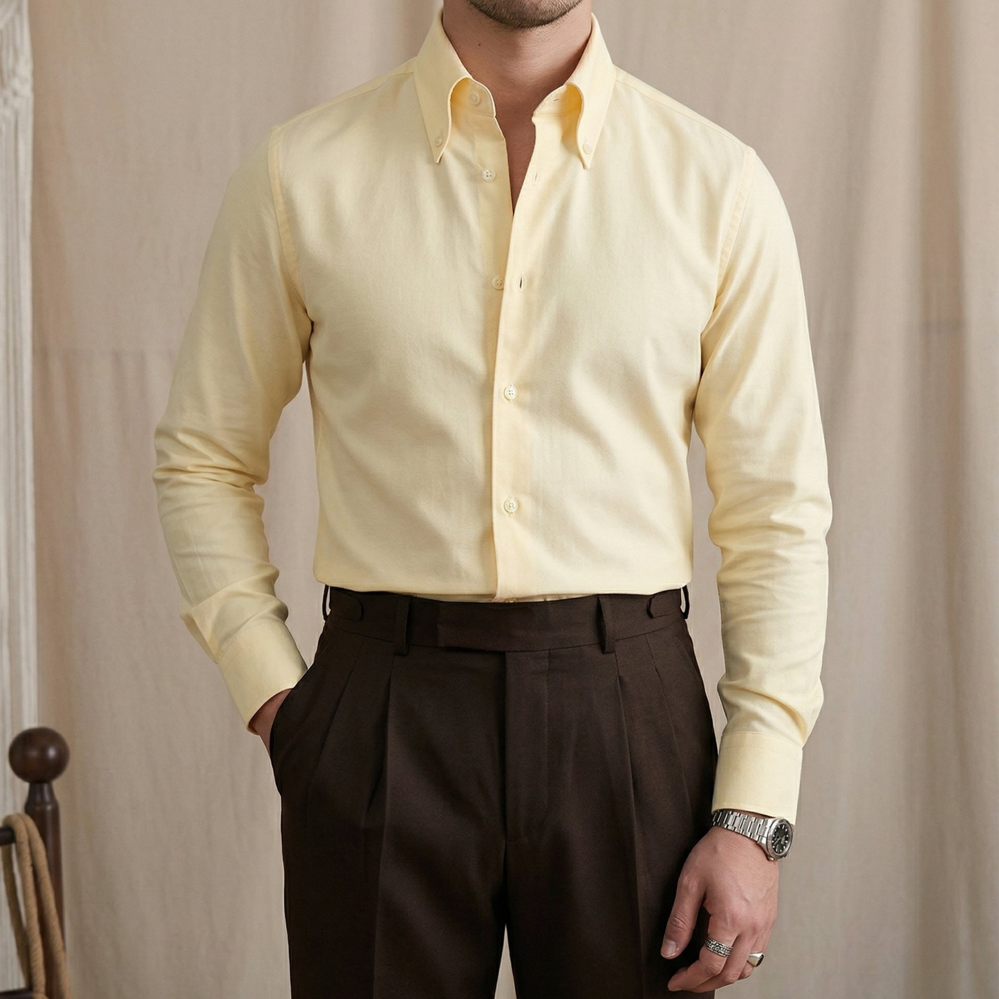 Point Collar Shirt