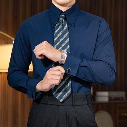 Spearpoint Collar Shirt - Cufflinks HR