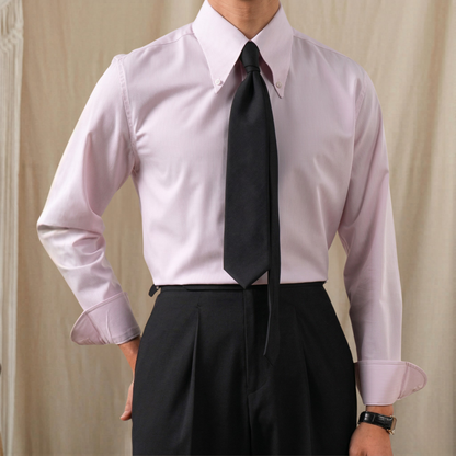 Stripe Point Collar Shirt