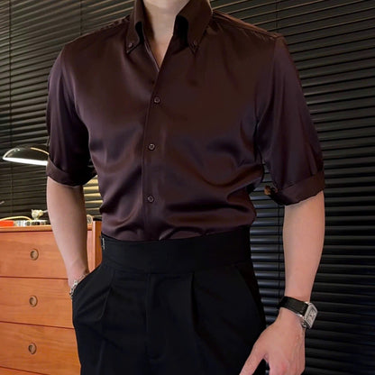 Riviera Button Down Half-Sleeve Shirt