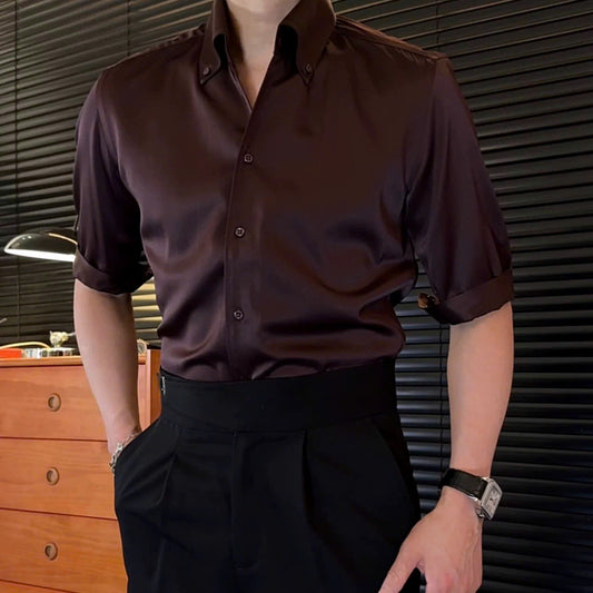 Riviera Button Down Half-Sleeve Shirt