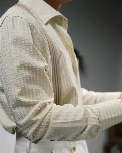 Seersucker Button-Down Shirt