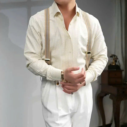 Seersucker Button-Down Shirt