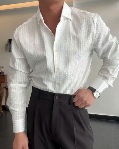Seersucker Button-Down Shirt
