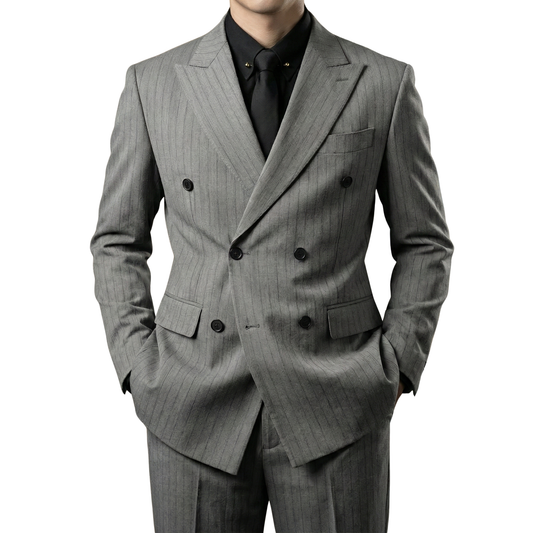 Westminster Grey Pinstripe Suit