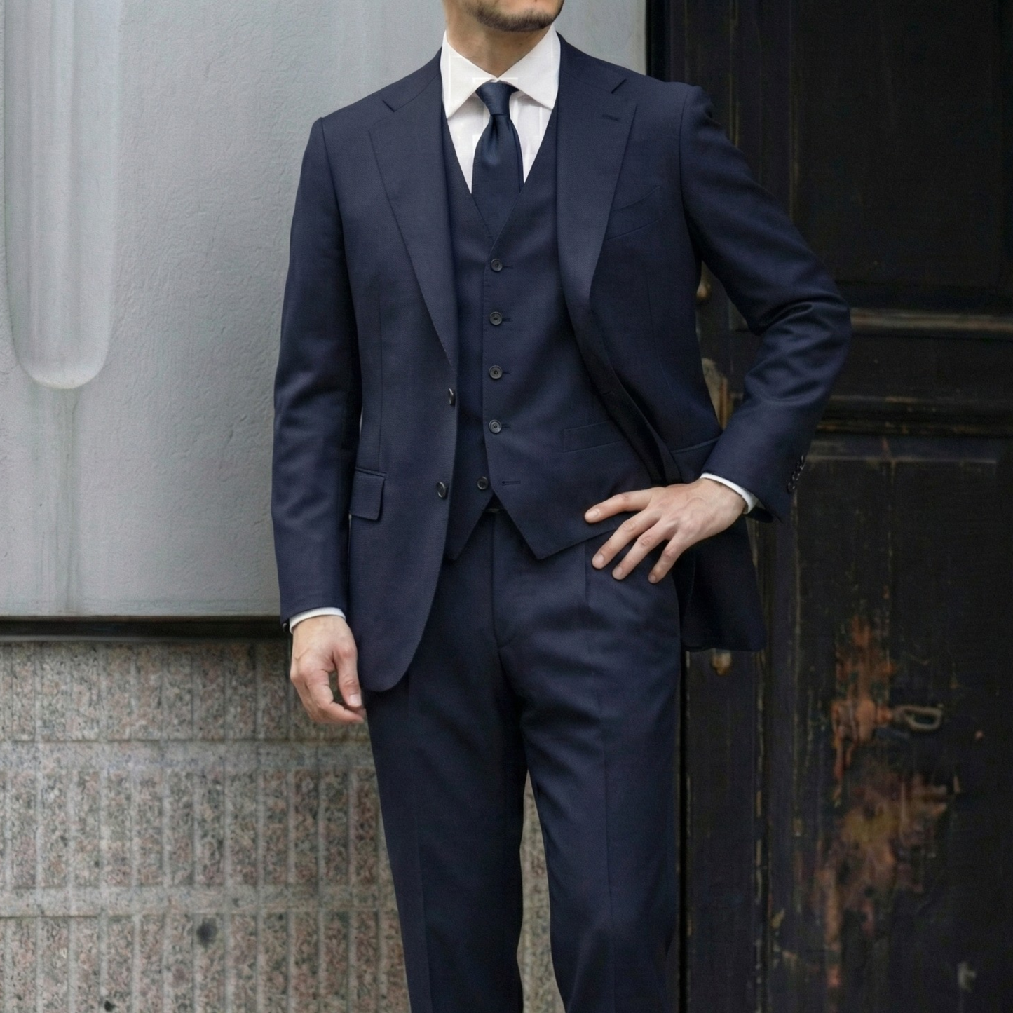 Lisbon LaunderTech Three-Piece Suit