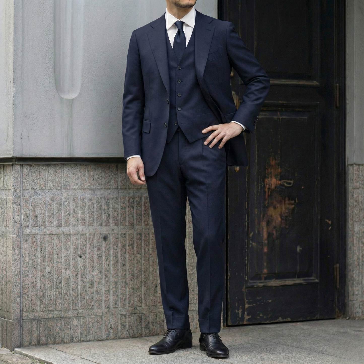 Lisbon LaunderTech Three-Piece Suit