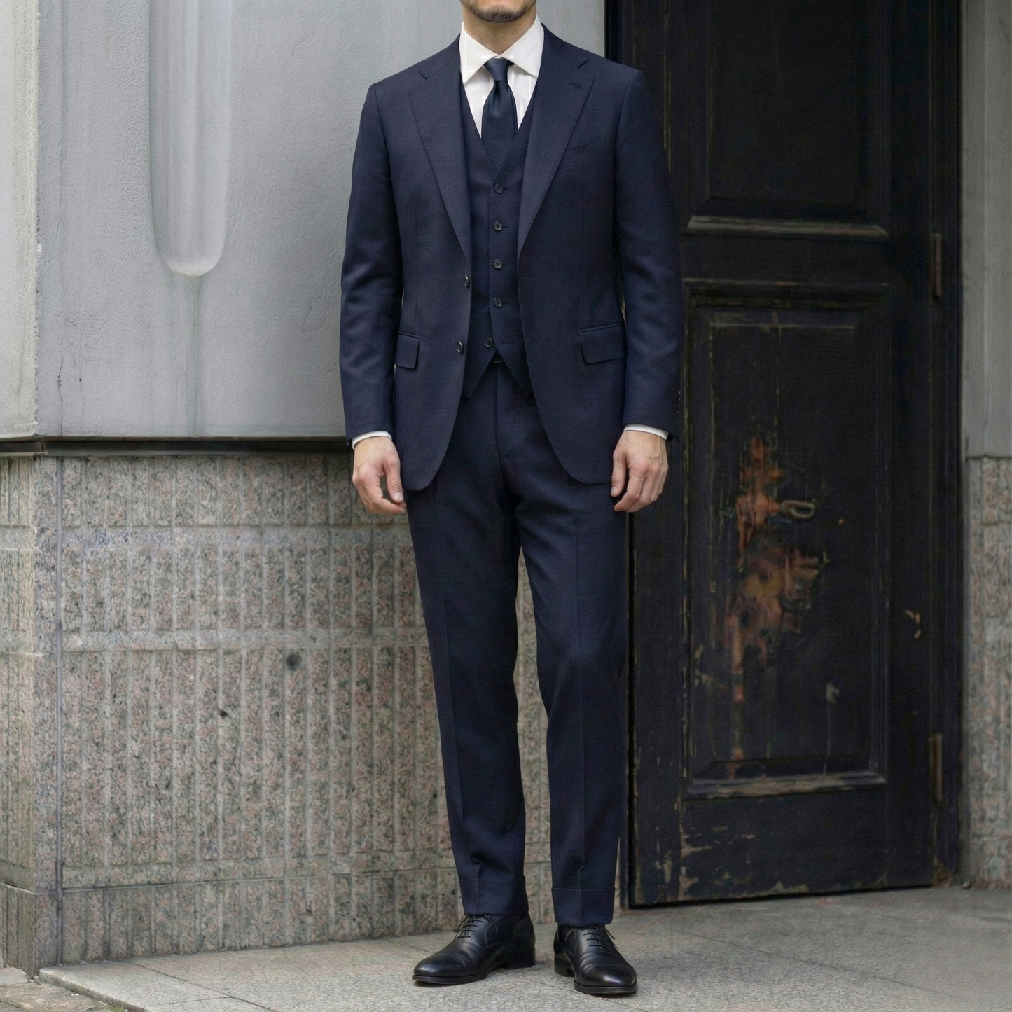 Lisbon LaunderTech Three-Piece Suit