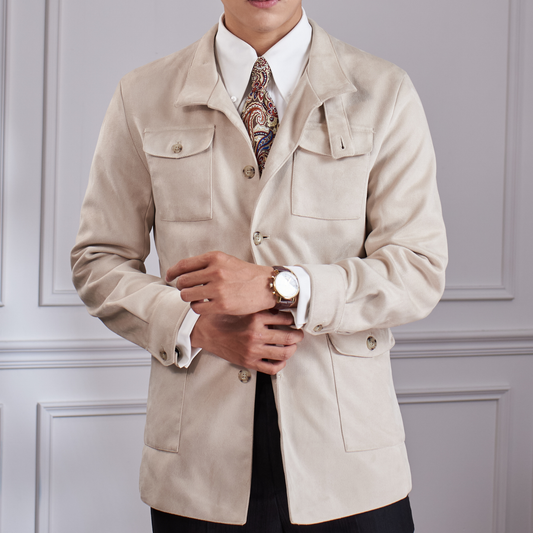 Suede Safari Jacket Season 2