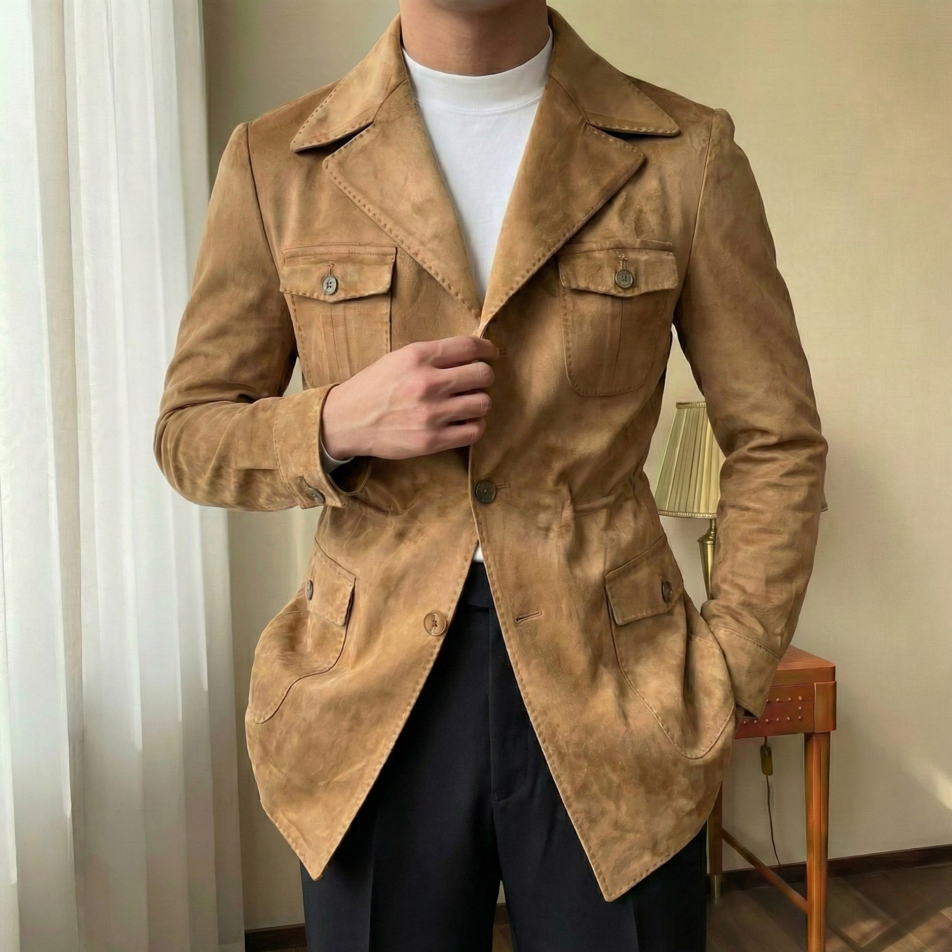 Godard Haberdashery safari jacket ゴダール Godard Haberdashery ゴダール ハバダッシェリー サファリJK Godard