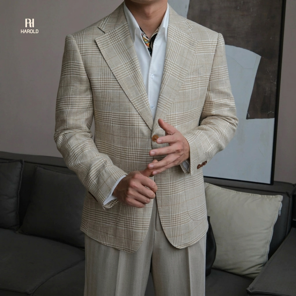 The Continental Linen Blazer