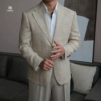 The Continental Linen Blazer
