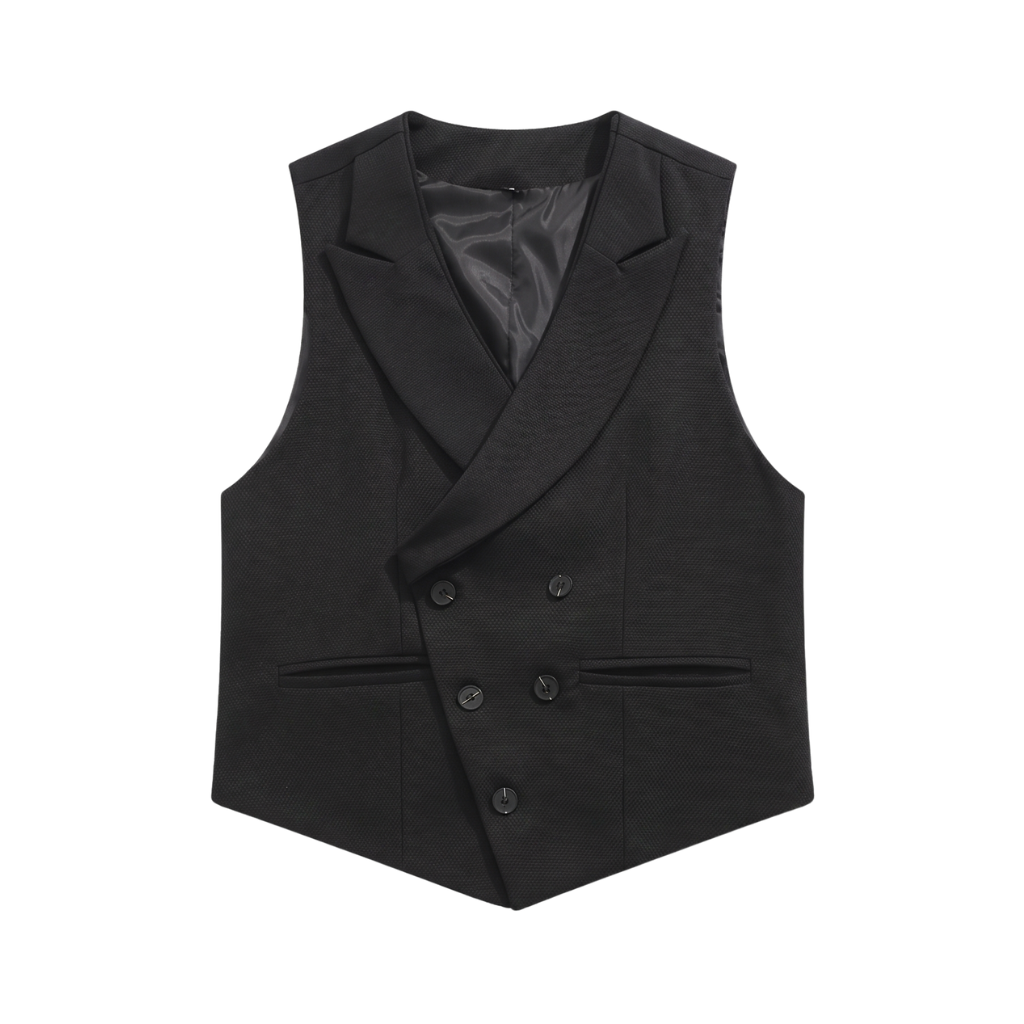 5-BUTTON LAPEL WAISTCOAT