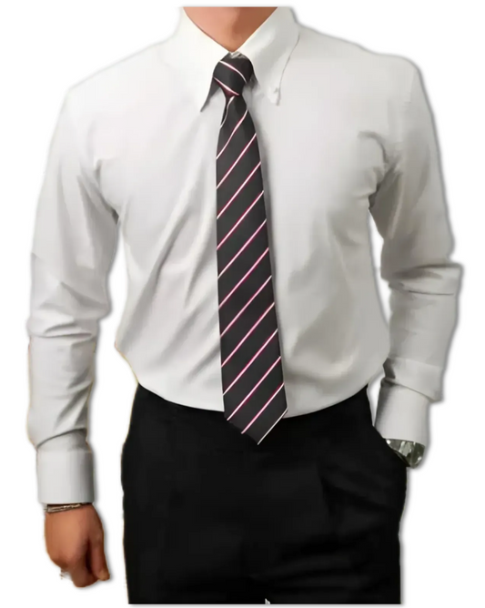 Straight Point Collar Shirt