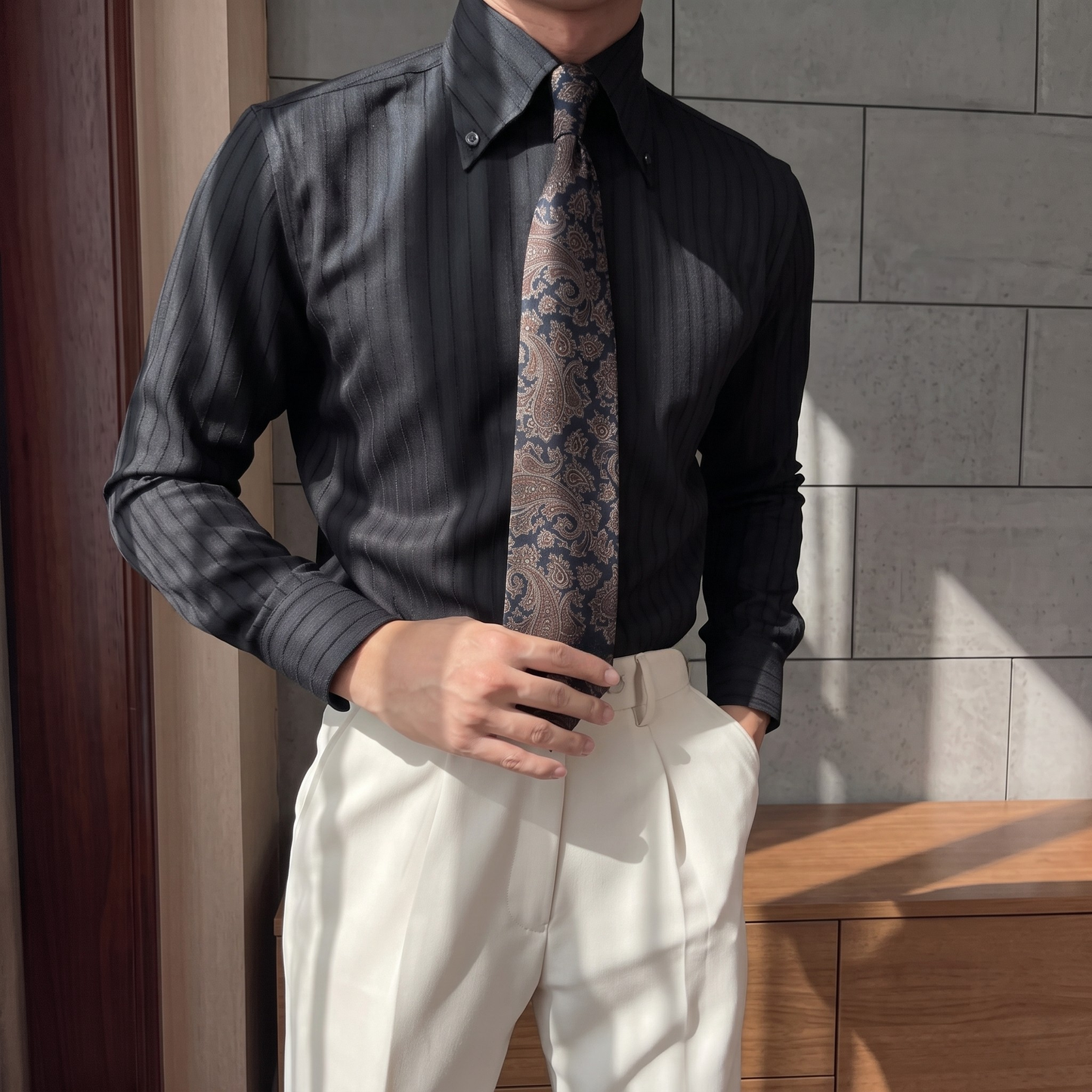Astor Tonal Stripe Shirt