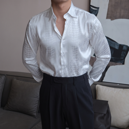 Croc Embossed Shirt