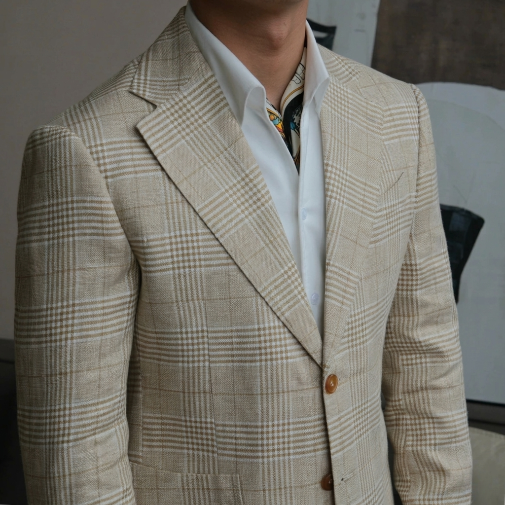The Continental Linen Blazer