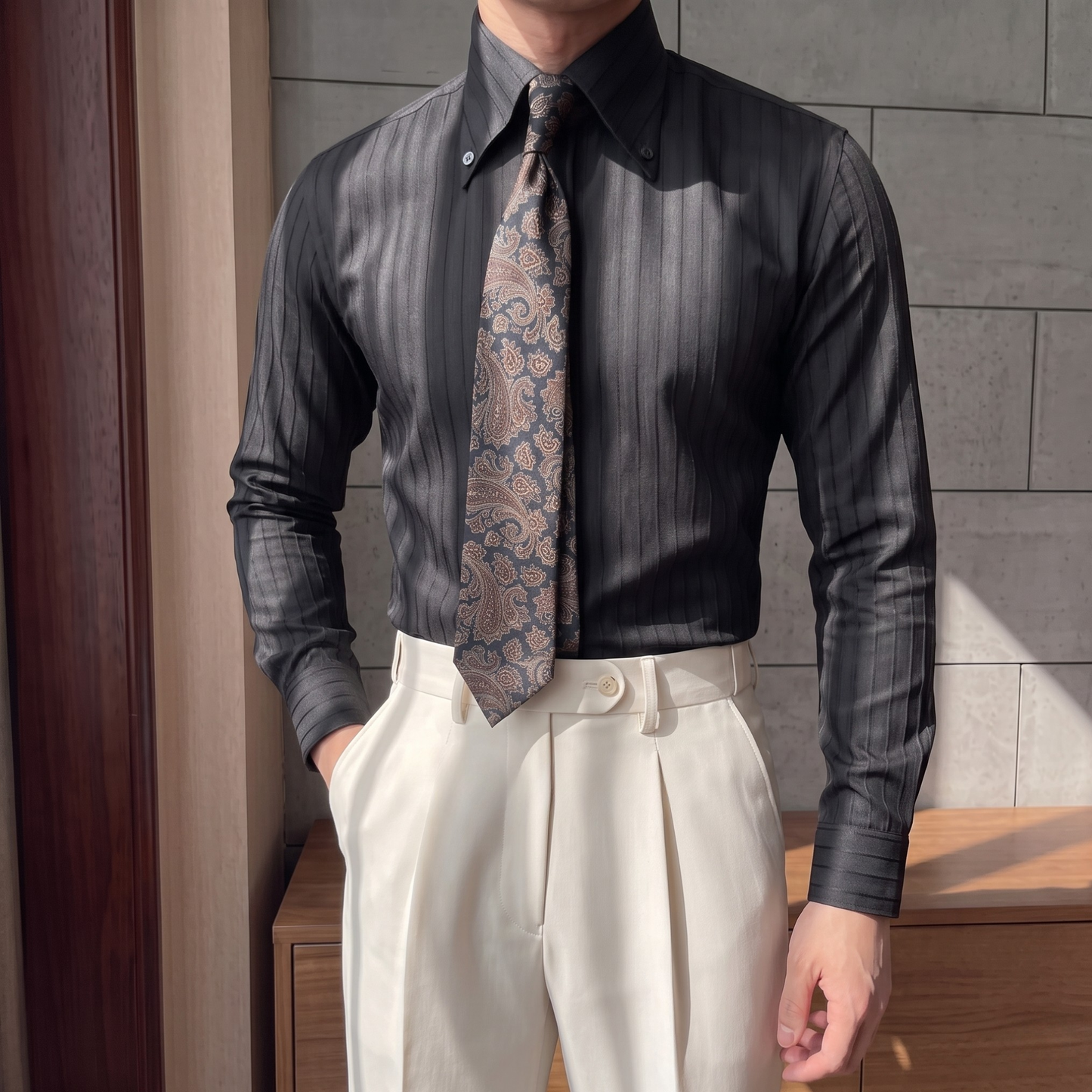 Astor Tonal Stripe Shirt