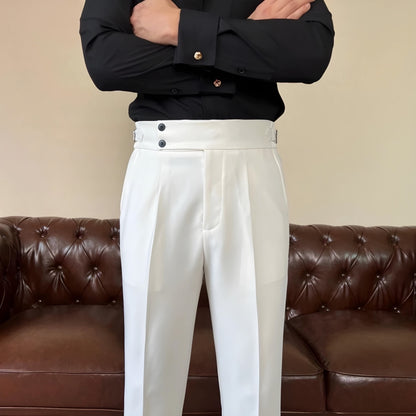 Sidetab Elastic Trousers