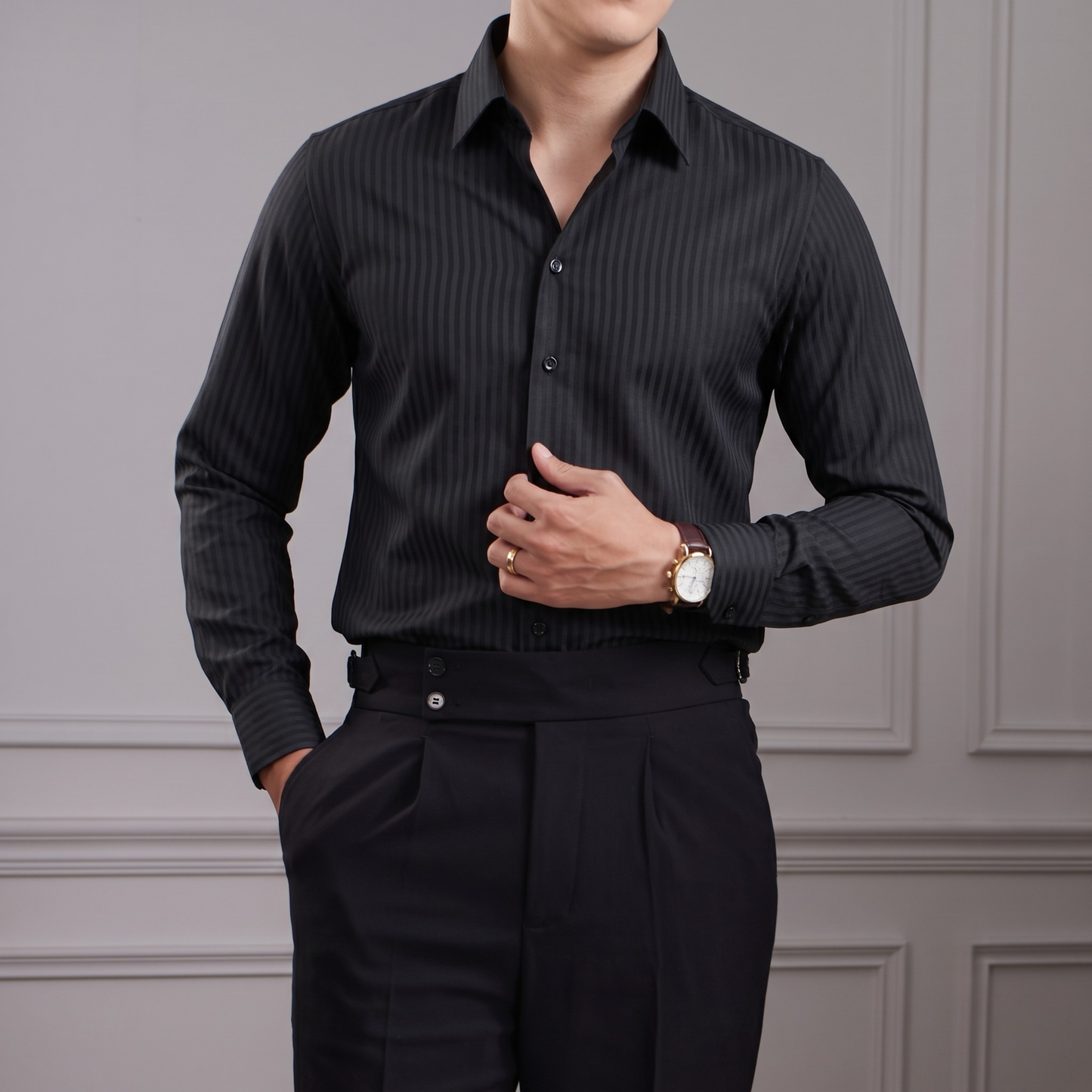 Seersucker Button Down Shirt
