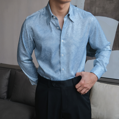 Onde Silk Shirt
