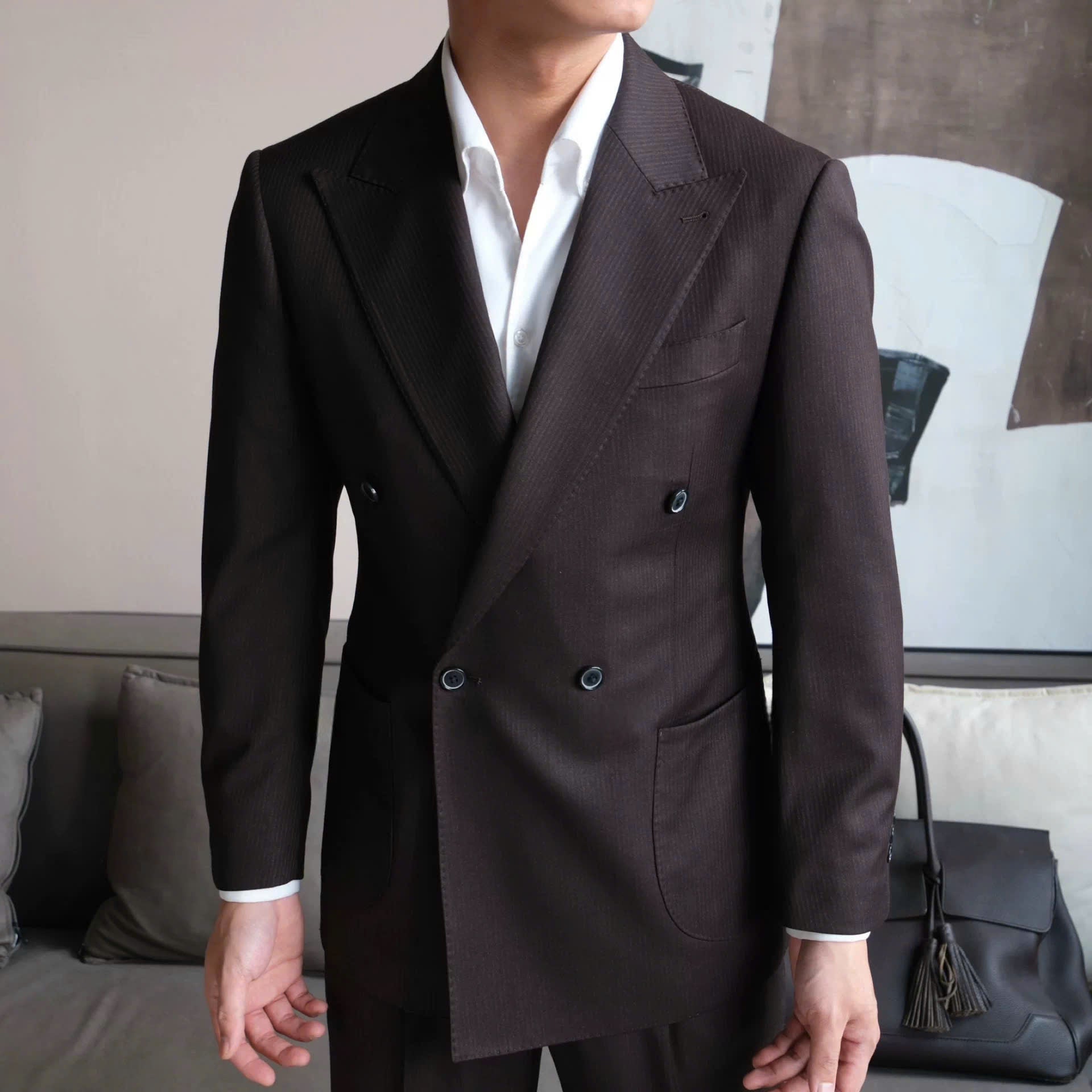 Veroza Espresso Suit – HAROLD