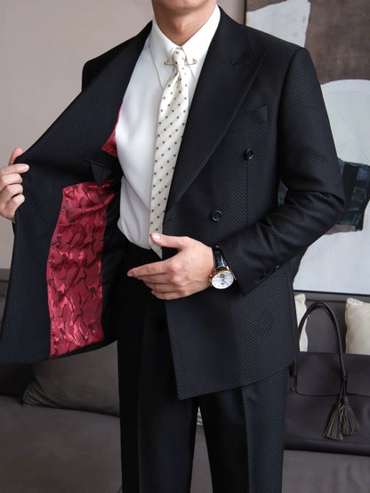 Vienna Herringbone Blazer