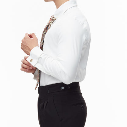 Collar Pin Formal Shirt - Cufflinks