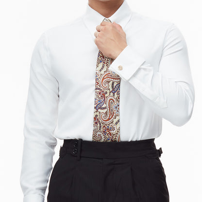 Collar Pin Formal Shirt - Cufflinks