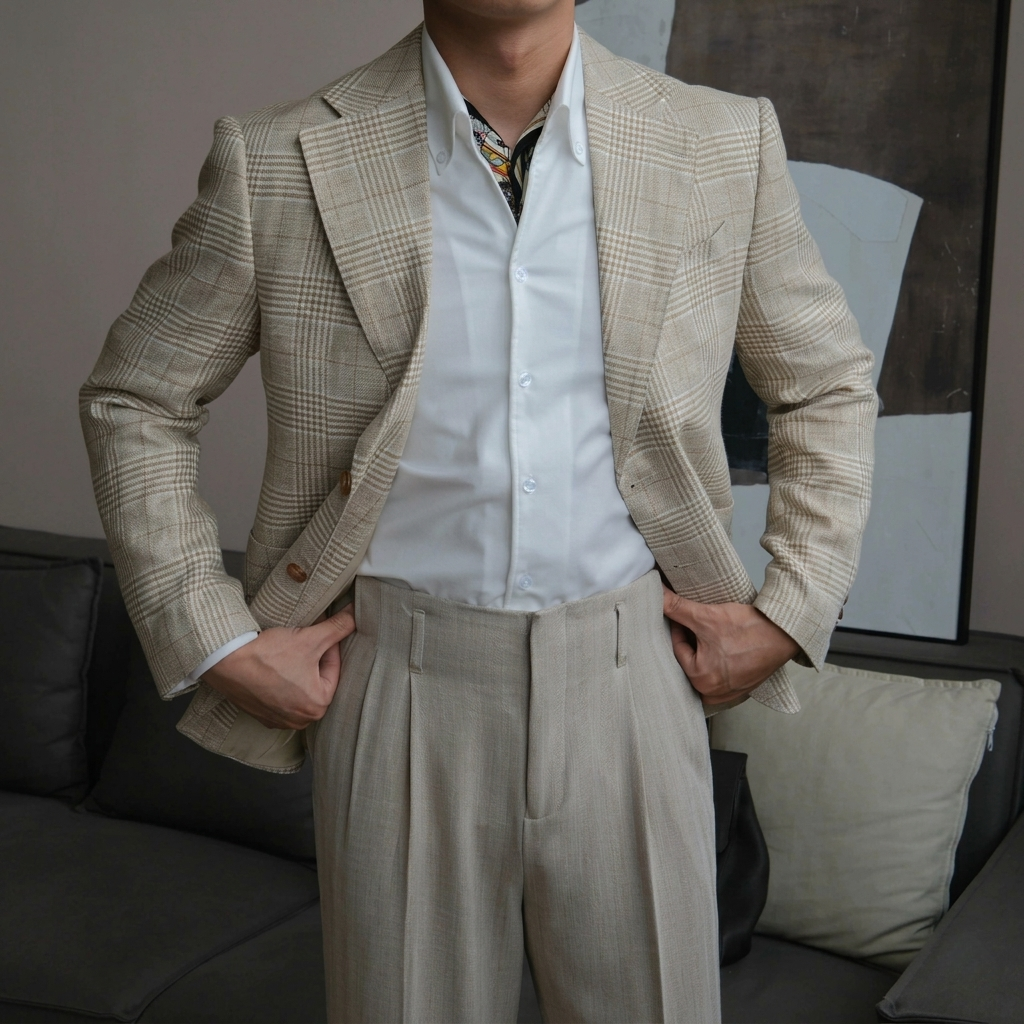 The Continental Linen Blazer