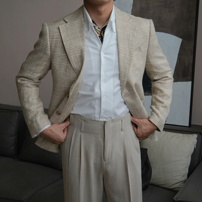 The Continental Linen Blazer