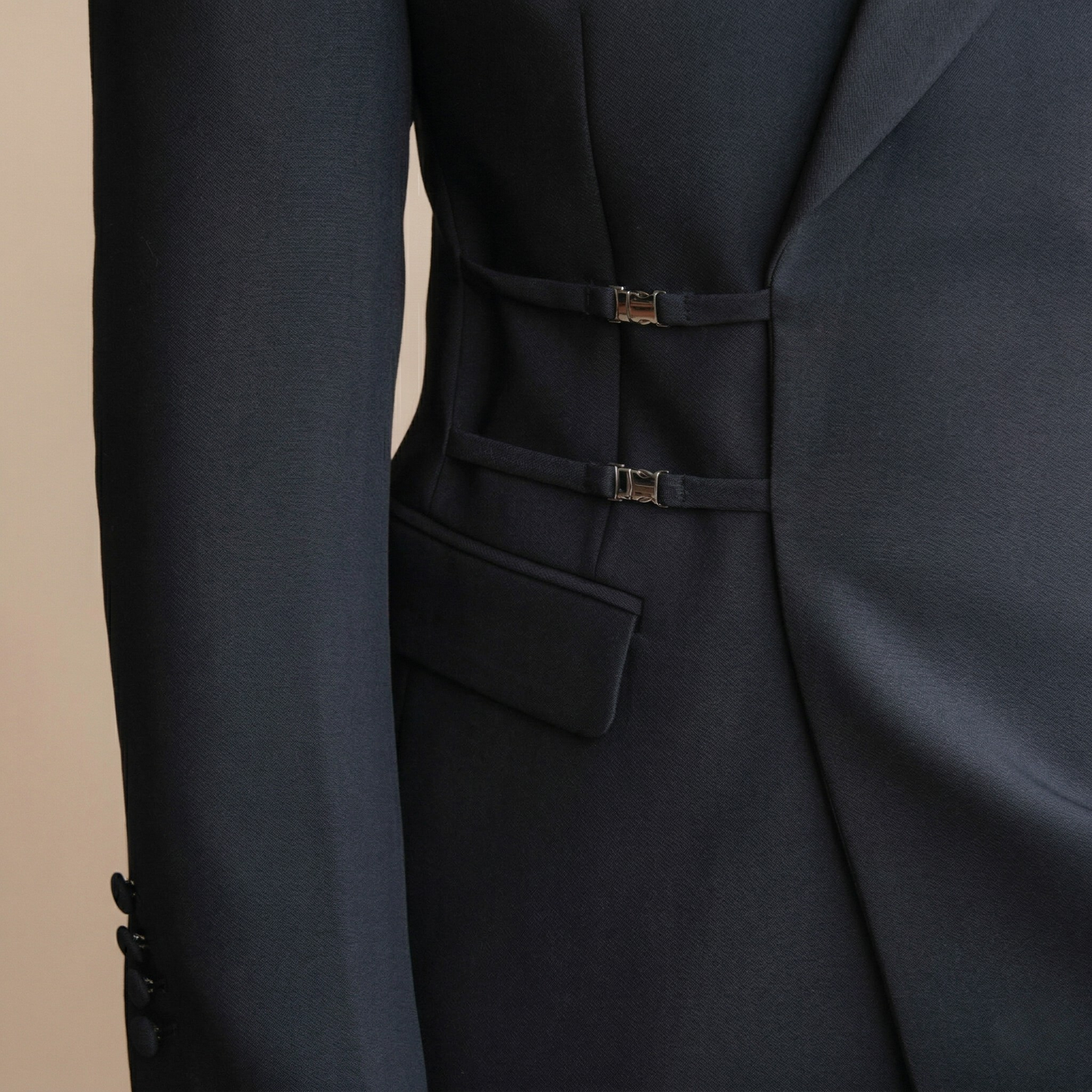 Torino Metal-Button Blazer