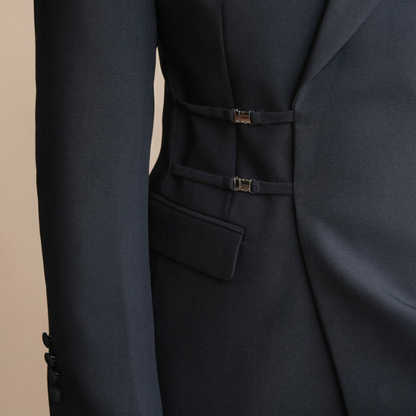 Torino Metal-Button Blazer