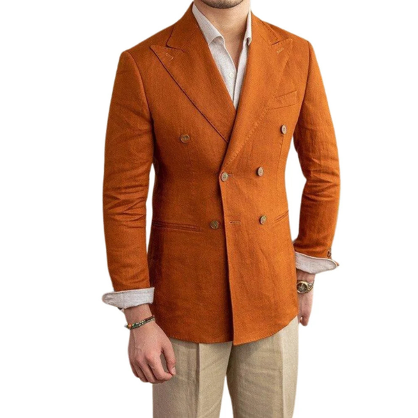 Havana Linen Suit (Includes: Jacket + Trousers)