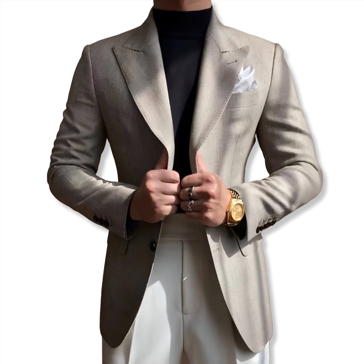 Gregory Single-Breasted Suit