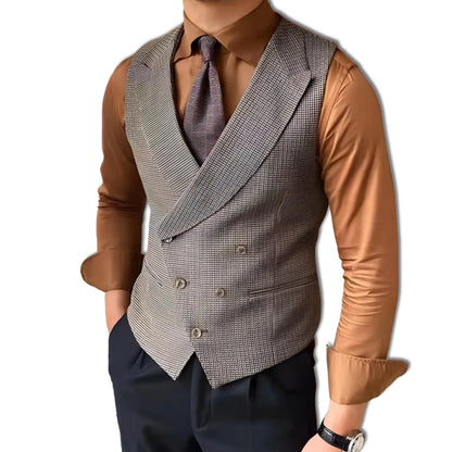 Houndstooth Classy Waistcoat