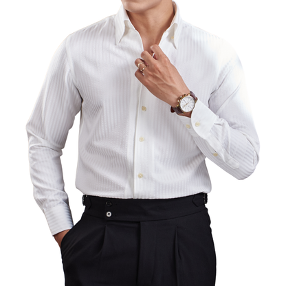 Seersucker Button Down Shirt